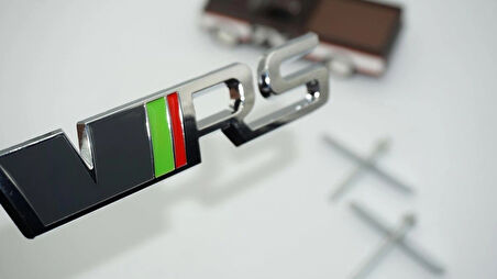 DK Tuning Skoda VRS Ön Panjur Gri Yeşil Krom Metal Logo Arma