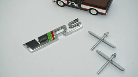 DK Tuning Skoda VRS Ön Panjur Gri Yeşil Krom Metal Logo Arma