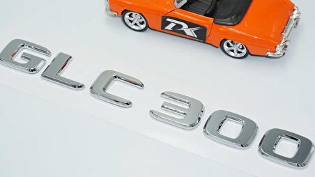 DK Tuning GLC 300 Bagaj Krom ABS Yazı Logo Benz İle Uyumlu