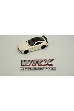 Subaru Impreza Vrx  Uyumlu Bagaj Abs 3m 3d Logo Seti