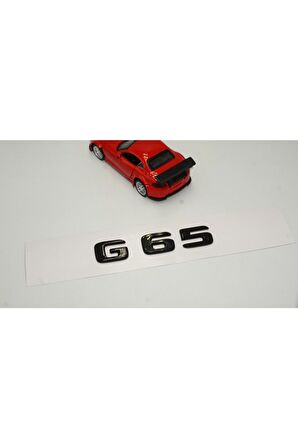 G65 Bagaj Parlak Siyah Abs 3m 3d Yazı Logo