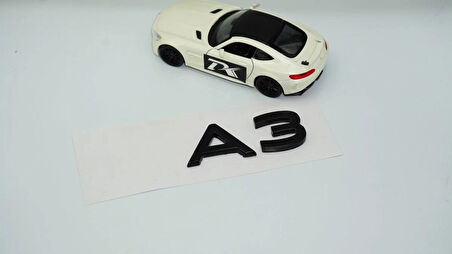 DK Tuning A3 2025+ Bagaj Siyah 3M Yazı Logo Audi İle Uyumlu
