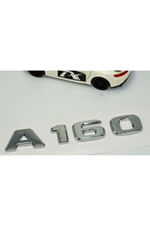 DK Benz A160 Bagaj Krom ABS 3M 3D Yazı Logo