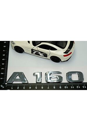 DK Benz A160 Bagaj Krom ABS 3M 3D Yazı Logo