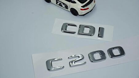 DK Tuning Benz C200 CDi Bagaj Krom ABS 3M 3D Yazı Logo