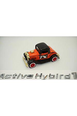 Dk Active Hybrid1 Bagaj Krom Metal 3m 3d Yazı Logo Bmw Ile Uyumlu