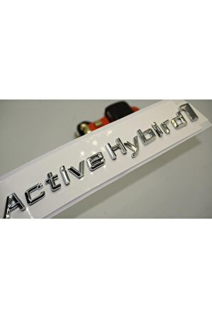 Dk Active Hybrid1 Bagaj Krom Metal 3m 3d Yazı Logo Bmw Ile Uyumlu
