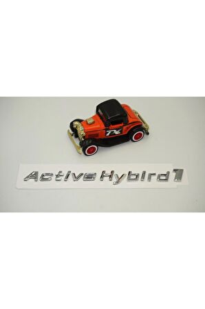 Dk Active Hybrid1 Bagaj Krom Metal 3m 3d Yazı Logo Bmw Ile Uyumlu