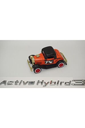 Dk Active Hybrid3 Bagaj Krom Metal 3m 3d Yazı Logo Bmw Ile Uyumlu