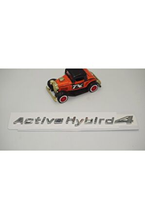 Dk Active Hybrid4 Bagaj Krom Metal 3m 3d Yazı Logo Bmw Ile Uyumlu