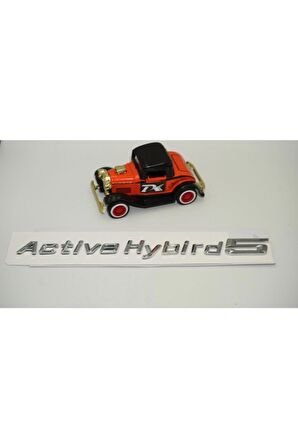 Dk Active Hybrid5 Bagaj Krom Metal 3m 3d Yazı Logo Bmw Ile Uyumlu