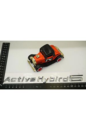 Dk Active Hybrid5 Bagaj Krom Metal 3m 3d Yazı Logo Bmw Ile Uyumlu