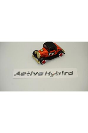 Dk Active Hybrid Bagaj Krom Metal 3m 3d Yazı Logo Bmw Ile Uyumlu
