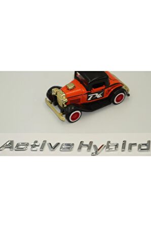 Dk Active Hybrid Bagaj Krom Metal 3m 3d Yazı Logo Bmw Ile Uyumlu