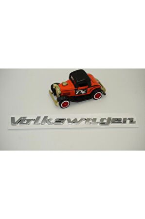 Vw Volkswagen New Bettle 12-16 Bagaj Gümüş Krom Abs 3m Yazı Logo Orjinal Ürün