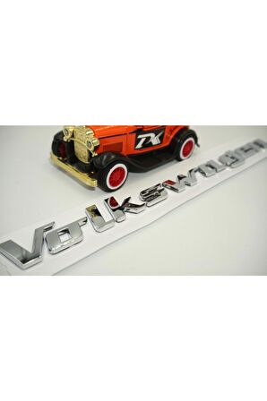 Vw Volkswagen New Bettle 12-16 Bagaj Gümüş Krom Abs 3m Yazı Logo Orjinal Ürün