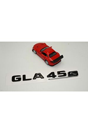 Gla 45s Bagaj Parlak Siyah Abs 3m 3d Yazı Logo