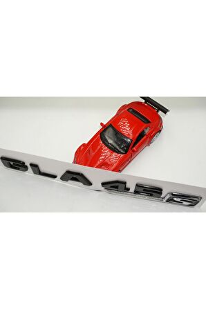Gla 45s Bagaj Parlak Siyah Abs 3m 3d Yazı Logo