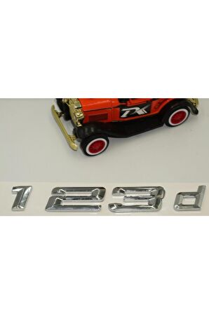 Bmw 123d Bagaj Krom Metal 3m 3d Yazı Logo