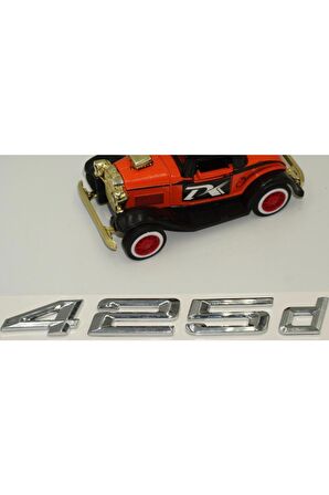 Dk 425d Bagaj Krom Metal 3m 3d Yazı Logo Bmw Ile Uyumlu