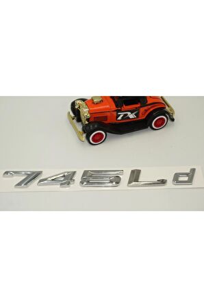 Bmw 745ld Bagaj Krom Metal 3m 3d Yazı Logo