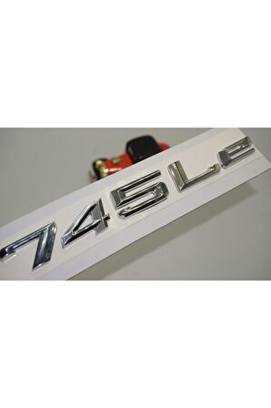 Bmw 745le Bagaj Krom Metal 3m 3d Yazı Logo