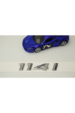 Bmw 114i Bagaj Krom Metal 3m 3d Yazı Logo