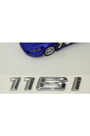Bmw 116i Bagaj Krom Metal 3m 3d Yazı Logo