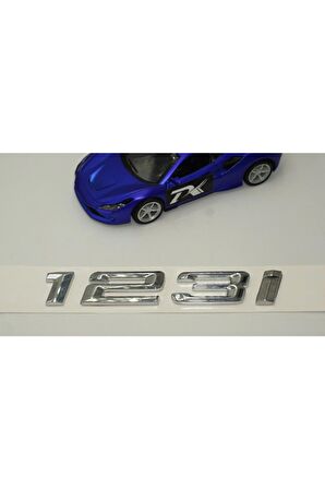 Bmw 123i Uyumlu Bagaj Krom Metal 3m 3d Yazı Logo