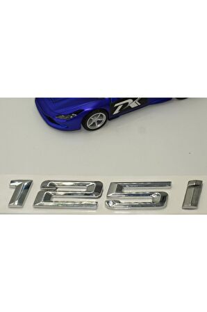 Bmw 125i Bagaj Krom Metal 3m 3d Yazı Logo