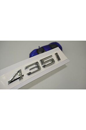 Bmw 435i Bagaj Krom Metal 3m 3d Yazı Logo Uyumlu