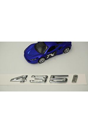 Bmw 435i Bagaj Krom Metal 3m 3d Yazı Logo Uyumlu