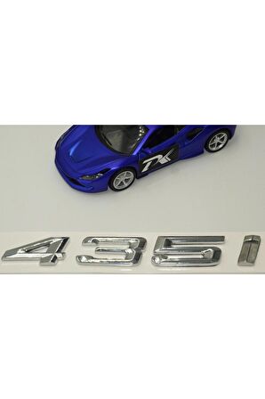 Bmw 435i Bagaj Krom Metal 3m 3d Yazı Logo Uyumlu