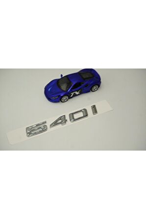 Bmw 540i Bagaj Krom Metal 3m 3d Yazı Logo