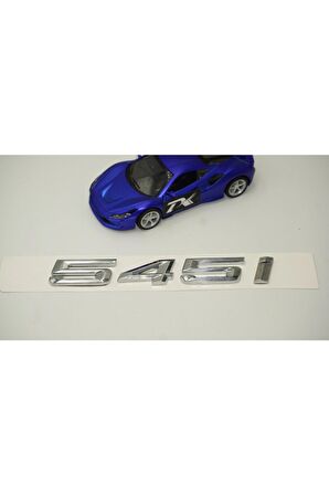 Bmw 545i Bagaj Krom Metal 3m 3d Yazı Logo