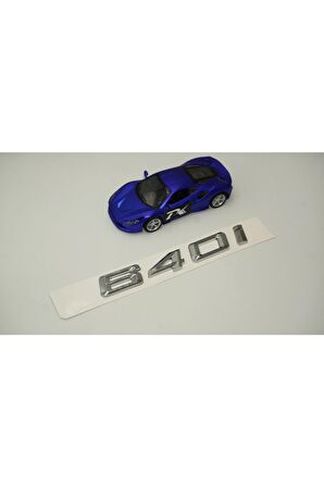 Bmw 640i Bagaj Krom Metal 3m 3d Yazı Logo