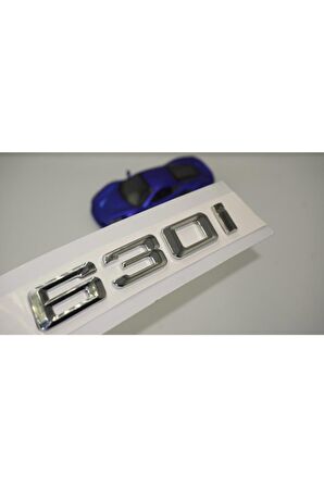Bmw 630i Bagaj Krom Metal 3m 3d Yazı Logo