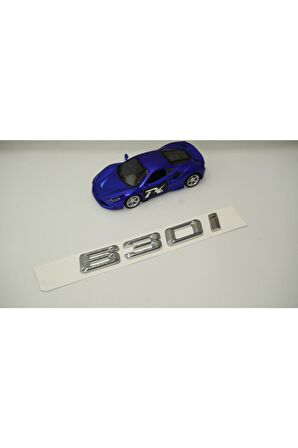 Bmw 630i Bagaj Krom Metal 3m 3d Yazı Logo