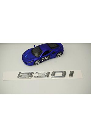 Bmw 630i Bagaj Krom Metal 3m 3d Yazı Logo