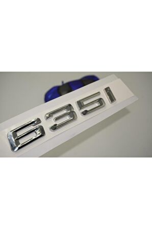 Bmw 635i Bagaj Krom Metal 3m 3d Yazı Logo