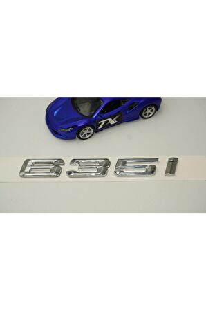 Bmw 635i Bagaj Krom Metal 3m 3d Yazı Logo