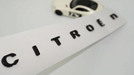 DK Tuning C4-X e C4-X Siyah Bagaj Logo Arma Citroen ile Uyumlu