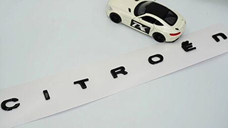 DK Tuning C4-X e C4-X Siyah Bagaj Logo Arma Citroen ile Uyumlu