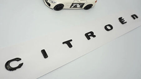 DK Tuning C4-X e C4-X Siyah Bagaj Logo Arma Citroen ile Uyumlu