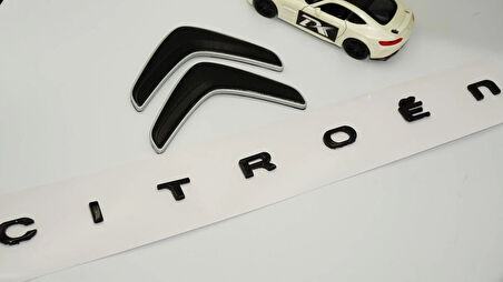 DK Tuning Citroen C4-X e C4-X Siyah Gri Bagaj Logo Arma Seti