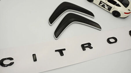 DK Tuning Citroen C4-X e C4-X Siyah Gri Bagaj Logo Arma Seti