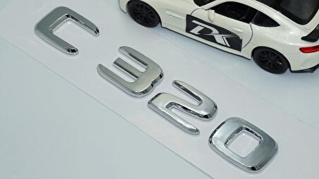 DK Tuning Benz C320 Bagaj Krom ABS 3M 3D Yazı Logo