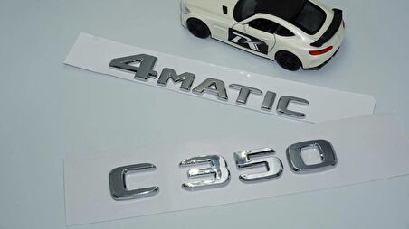 DK Tuning Benz C350 4Matic Bagaj Krom ABS 3M 3D Yazı Logo