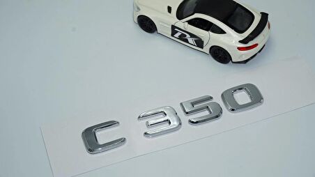 DK Tuning Benz C350 Bagaj Krom ABS 3M 3D Yazı Logo
