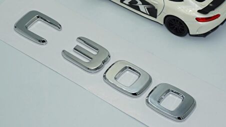 DK Tuning Benz C300 Bagaj Krom ABS 3M 3D Yazı Logo